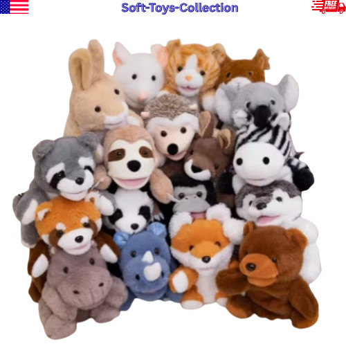 Animal hand puppet plush toy - hand,
